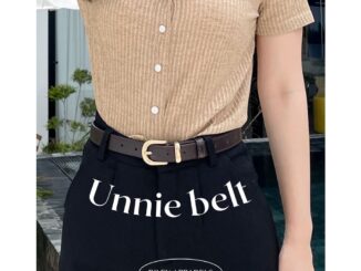 Riley.apparels - Unnie belt เข็มขัดอะไหล่ทอง