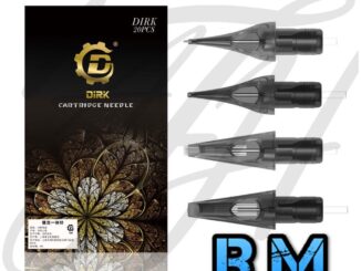 Dirk อุปกรณ์สัก สำหรับเครื่องฮอค เข็มฮอคลงสี RM (หัวโค้ง) (5เล่ม)