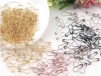 เข็มกลัดหลอดไฟถนอมผ้า 40ชิ้น 15บ.