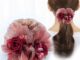 MYPINK  ยางรัดผม โบว์ผูกผม ยางมัดผม โบว์ดอกไม้ สวยมาก งานดี ไม่กินผม