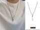 【 พร้อมส่ง 】Titanium Necklace สร้อยแท่งเกลียวไทเทเนี่ยม