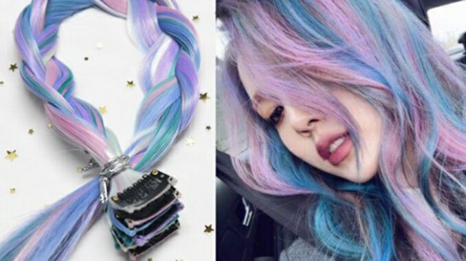 Khummak ช่อผมไฮไลท์ กิ๊บไฮไลท์ ติดง่าย พร้อมส่ง color wig
