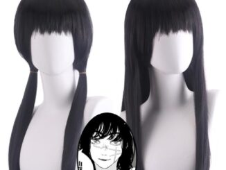 Onem วิกผมคอสเพลย์ Mitaka Asa Asa Mitaka ยาว 65 ซม. สีดํา ทนความร้อน สําหรับปาร์ตี้