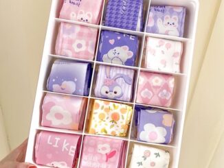 ร้านไทย  NT  ลายการ์ตูน  ผ้าผูกผม ผ้าพันหูกระเป๋า ผ้าผูกผมเด็ก สีหวานน่ารัก