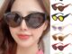 【พร้อมส่ง】แว่นตากันแดด ทรงวงรี แฟชั่นใหม่ สําหรับสตรี