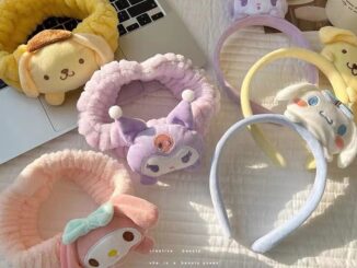 ที่คาดผมการ์ตูน sanrio เข็มกลัด kulomi น่ารัก
