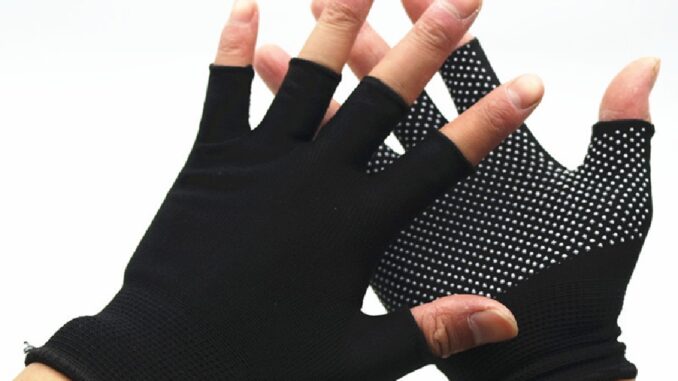 CYC Half Finger Breathable Riding Cycling MTB Hiking Fitness Knitted Antiskid Gloves CY