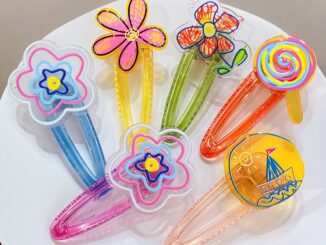 กิ๊บติดผม ลายการ์ตูนน่ารัก สีแคนดี้ ดอกไม้ เครื่องประดับ สําหรับผู้หญิง