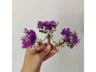 (ขั้นต่ำ 40บาทคละได้ทั้งร้าน)สแตติสมัดก้าน ช่อจิ๋ว ช่อเข็มกลัด