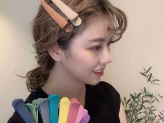 กิ๊บติดผมเรซิ่น เนื้อแมตต์ รูปเป็ด สีรุ้ง สไตล์เรโทร สําหรับเด็กผู้หญิง