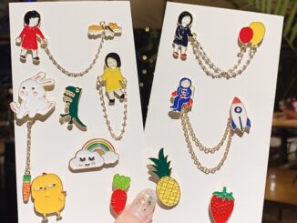 เข็มกลัด ลายการ์ตูนน่ารัก สไตล์เกาหลี เครื่องประดับ สําหรับผู้หญิง