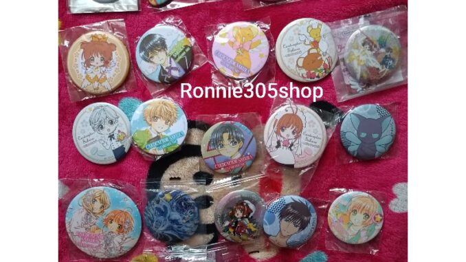 เข็มกลัดการ์ดแคปเตอร์ซากุระลิขสิทธิ์แท้จากญี่ปุ่น