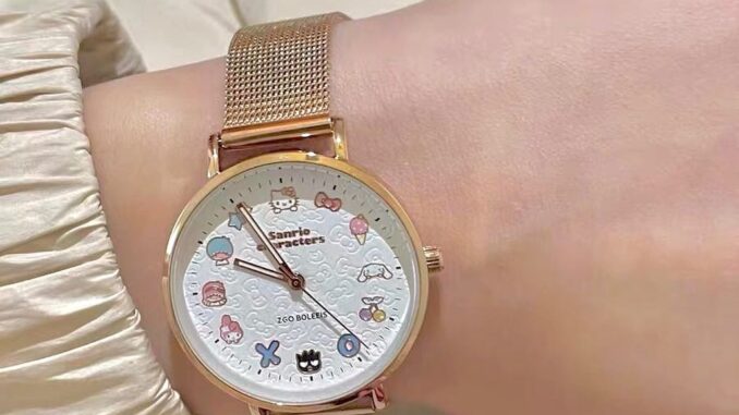 (Pre-order  ) นาฬิกาข้อมือ Sanrio ลิขสิทธิ์แท้