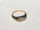 imean.store - Cat gem ring | แหวนงานไทเทเนี่ยมสีทองประดับพลอยเทียม