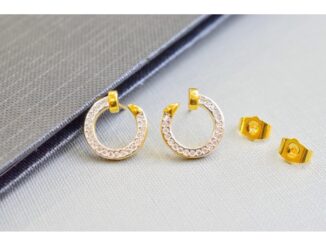 ต่างหูแวนคราฟ ต่างหูตะปู รวม  ชุดที่1 1คู่ CN Jewelry earing ตุ้มหู ต่างหูแฟชั่น ต่างหูแบรนด์เนม ต่างหูออกงาน