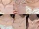 เครื่องประดับ สร้อยคอโชคเกอร์ จี้รูปผีเสื้อ ประดับไข่มุก และคริสตัล หรูหรา แฟชั่นสําหรับผู้หญิง