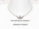 พร้อมส่ง  ✨MINI BAS RELIEF CHOKER ✨  (BRASS PLATINUM)  แท้   ไม่ขายของปลอมค่า