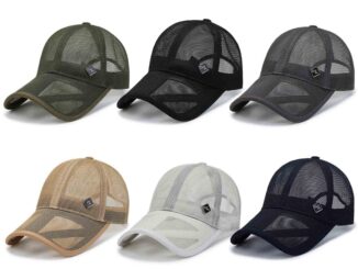Ygt หมวกเบสบอล ผ้าตาข่าย ปรับได้ 6 สี สําหรับขี่จักรยาน เดินป่า ทุกเพศ