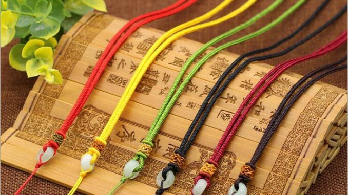 สร้อยคอ จี้หยกหยก ประดับปมสับปะรด สไตล์คลาสสิก อุปกรณ์เสริม