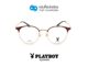 PLAYBOY แว่นสายตาวัยรุ่นทรงหยดน้ำ PB-56211-C22-1 size 50 By ท็อปเจริญ