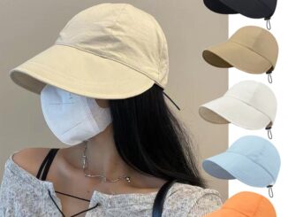หมวกบังแดด ป้องกันรังสียูวี แบบพับได้ แฟชั่นฤดูร้อน สําหรับผู้หญิง / หมวกบังแดด แบบผูกเชือก ปรับได้ / หมวกปีกกว้าง ระบายอากาศ แบบแห้งเร็ว