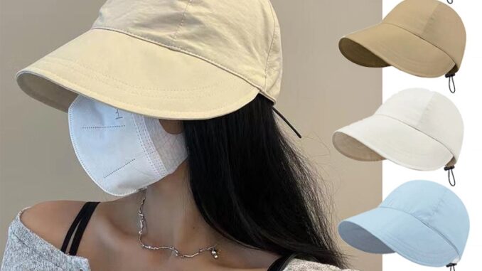 หมวกบังแดด ป้องกันรังสียูวี แบบพับได้ แฟชั่นฤดูร้อน สําหรับผู้หญิง / หมวกบังแดด แบบผูกเชือก ปรับได้ / หมวกปีกกว้าง ระบายอากาศ แบบแห้งเร็ว หมวกบังแดด ป้องกันรังสียูวี แบบพับได้ แฟชั่นฤดูร้อน สําหรับผู้หญิง / หมวกบังแดด แบบผูกเชือก ปรับได้ / หมวกปีกกว้าง ระบายอากาศ แบบแห้งเร็ว