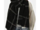 ผ้าพันคอ ผ้าคลุม ขนนุ่ม ห่มอุ่น Nordic Black
