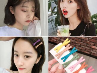 กิ๊บติดผมหน้าม้า สีแคนดี้ สไตล์เกาหลี น่ารัก เครื่องประดับ แฟชั่นสําหรับผู้หญิง