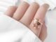 แหวนเหล็กไทเทเนียม สเตนเลส 18K กันน้ํา ไม่จางหาย กันแพ้ สีโรสโกลด์
