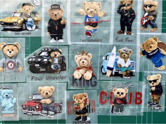 ตัวรีดการ์ตูนสุดฮิต   Polo bear 2    รีดง่าย ตัวรีดติดเสื้อ สติกเกอร์รีดติดเสื้อ