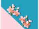 ✿ แผ่นแพทช์เหล็ก ลายซากุระ ✿ ป้ายปักผ้า ลายดอกไม้ สีชมพูหวาน DIY 1 ชิ้น