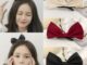 Blackpink Kim Jisoo กิ๊บติดผมโบว์ สไตล์เดียวกัน สามมิติ กิ๊บเล็ก กิ๊บครึ่งชิ้น กิ๊บด้านข้าง น่ารัก หน้าม้า กิ๊บแตก กิ๊บติดผมด้านข้าง
