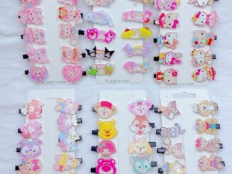 บ้านพลู  กิ๊บติดผม 10 ชิ้น กิ๊บเด็ก น่ารัก กิ๊บ สีสดใส