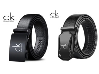 ซื้อ 1 แถม 1 SALE Calvin Klein Belt-Leather CK เข็มขัดหนังแท้