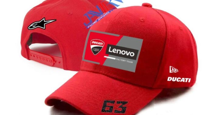 หมวกเบสบอล Ducati Lenovo Bagnaia63 ของแท้