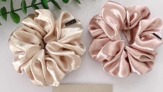 DAY 1 scrunchies โดนัทมัดผม ยางรัดผม DAY 1 scrunchies โดนัทมัดผม ยางรัดผม