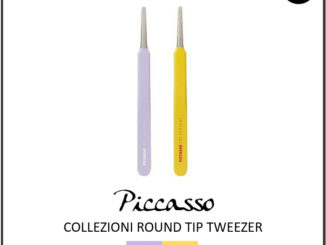[พร้อมส่ง] PICCASSO COLLEZIONI ROUND TIP TWEEZER สีม่วง