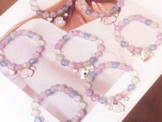 CODในไทย สร้อยข้อมือกําไลข้อมือจี้รูปผีเสื้อกระต่ายคริสตัลไข่มุกดอกไม้น่ารักสําหรับผู้หญิงเครื่องประดับ