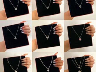 เครื่องประดับ สร้อยคอ พร้อมจี้ผีเสื้อ หรูหรา แบบเรียบง่าย สไตล์เกาหลี สําหรับผู้หญิง
