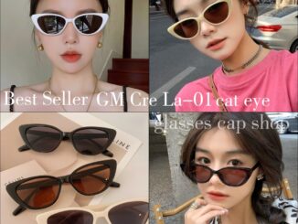 แว่นตาแฟชั่น แว่นตากันแดด GM Cre La-01 ทรงแคทอาย [[สินค้าพร้อมส่งในไทย ]]