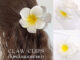 (01)CLAW CLIPS - กิ๊บหนีบผมดอกไม้  กิ๊ฟดอกลีลาวดี ดอกชบา กิ๊บหนีบผมเที่ยวทะเล Bloom hair claw