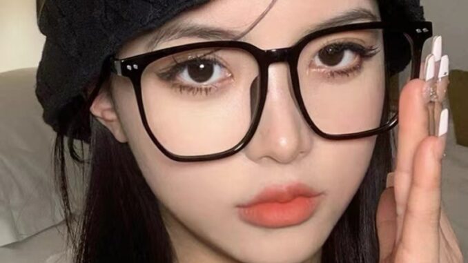 คลาสสิก ขนาดใหญ่ กรอบสี่เหลี่ยม แว่นตา / ไล่ระดับสีดํา ใส ป้องกันแสงสีฟ้า แว่นตา / ผู้หญิง ผู้ชาย แฟชั่น แว่นตา