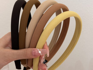 ที่คาดผมฟองน้ํา ขอบบาง สีพื้น หรูหรา สไตล์ฝรั่งเศส สําหรับล้างหน้า แต่งหน้า