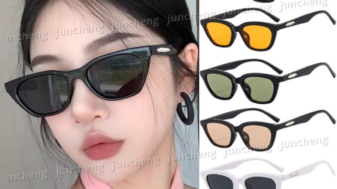แว่นตากันแดด กรอบสีดํา ทรงสี่เหลี่ยมผืนผ้า ป้องกันรังสียูวี คุณภาพสูง สไตล์เกาหลี และยุโรป และอเมริกา สําหรับผู้หญิง และผู้ชาย แว่นตากันแดด กรอบสีดํา ทรงสี่เหลี่ยมผืนผ้า ป้องกันรังสียูวี คุณภาพสูง สไตล์เกาหลี และยุโรป และอเมริกา สําหรับผู้หญิง และผู้ชาย