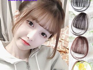 ผมหน้าม้า ดูธรรมชาติ วิกผมหน้าม้า กิ๊บผมหน้าม้าติดง่าย แฮร์พีช bangs