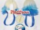 Anime Blue Lock Michael Kaiser Cosplay Wig 55cm Mixed Color Wigs Heat Resistant Synthetic Hair Halloween Party