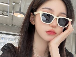 Roselife Ins แว่นตากันแดด GM ทรงแคบ กรอบแคบ ป้องกัน UV400 สีดํา สไตล์วินเทจ สําหรับผู้หญิง และผู้ชาย