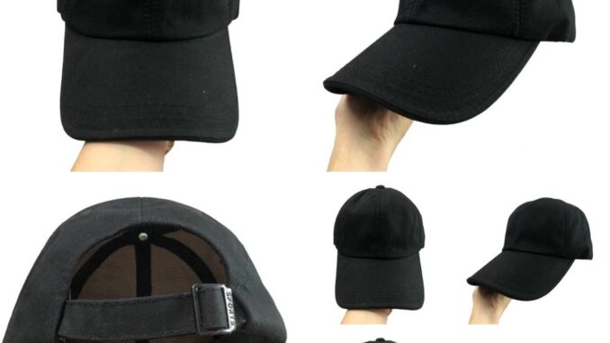 หมวกแก๊ป   cap ใส่สบายมีระบายอากาศ  กันแดด  Black Lover