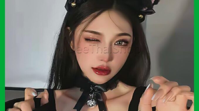 DeeThai ที่คาดผมหูแมว ที่คาดผมแนวสาวโคเรีย และ สร้อยคอโบว์น่ารัก แต่งใส่คอสเพลย์น่ารักมาก สร้อยคอ cat ear headband