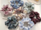 Kf198 ตาข่ายสาวผม bandscrunchies อุปกรณ์ผมเชือกวงกลมอุปกรณ์ผมผู้หญิง